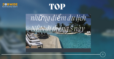 TOP những điểm du lịch NÊN đi tháng 5 này